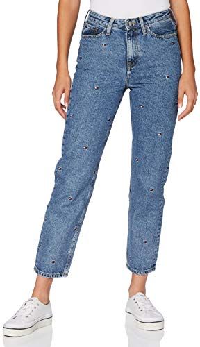 Classic Straight HW C Jeans, Blu (Eli 1cx), W24/L30 (Taglia Unica: NI24) Donna