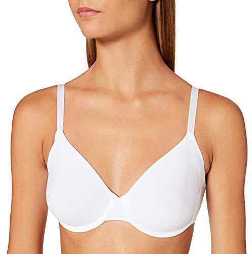 Cotton Sensation Bügel BH Reggiseno con Ferretto, Bianco (White 0101), 5C Donna