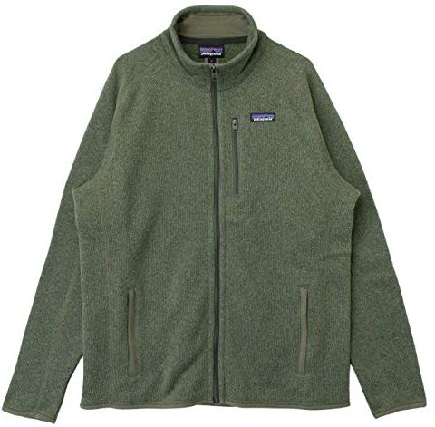 M's Better Sweater Jkt Maglione, Industrial Green, L Regular  Uomo