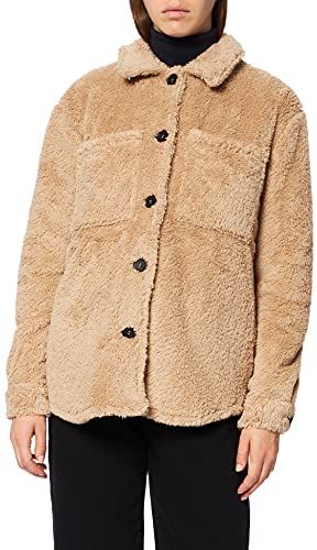 NMSUZZI L/S Jacket Noos Giacca, Nomad, M Donna