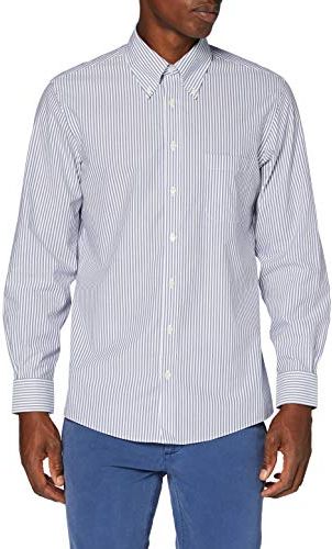 DS OG Ni SBCLTH PBD Mil-EU Camicia Casual, Blu (Navy Bengal 400), Medium (Taglia Produttore:15H 33) Uomo