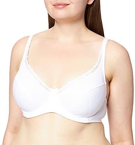 Reggiseno donna, Blanc, 75C (Taglia produttore: 90C)