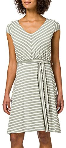 1026052 Feminine Vestito, 27792 – Green Stripe, 50 Donna