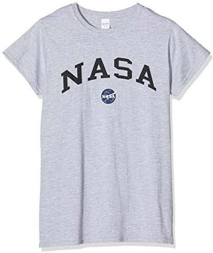 Brands In Limited NASA Collegiate Cappuccio, Grigio (Sports Grey SpGry), 40 (Taglia Produttore: Small) Donna