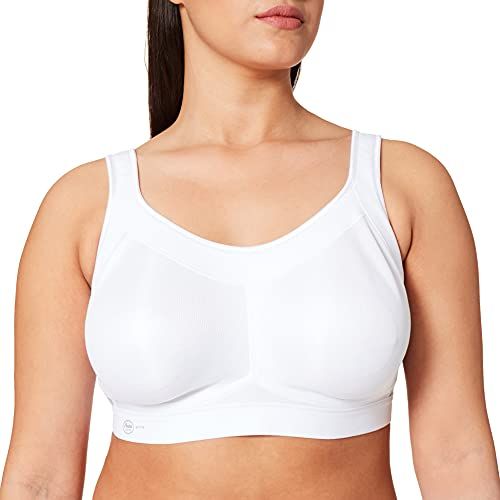 5529 Reggiseno sportivo momentum, Donna, Bianco, 4F IT (80F DE)