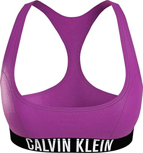 Bralette-RP Parte Superiore del Bikini, Estate Fucsia, M Donna