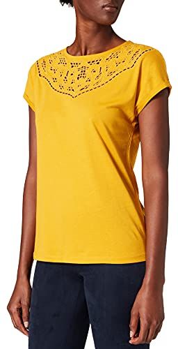 316614 T-Shirt, Giallo zolfo, 46 Donna