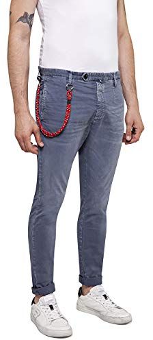 M9692 Pantaloni, Blu (Powder Blue 997), 34 W / 28 L Uomo