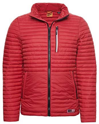 Packaway Non_Hooded Fuji Giacca, Rosso (Dark Red 32i), S Uomo