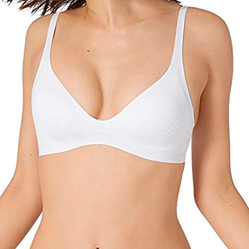 Body Adapt T-Shirt Bra Reggiseno, White, S Donna