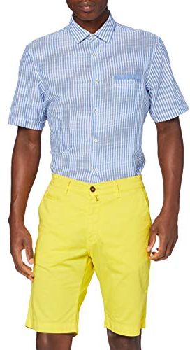 Bermuda Cotton Pantaloncini, Giallo, 30 Uomo