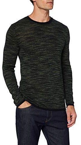 Sweater L/s Maglione, Verde 901, XXL Uomo