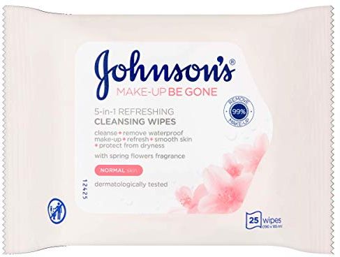 Face Care Make Up Be Gone Refreshing Wipes - 1 unit of 25