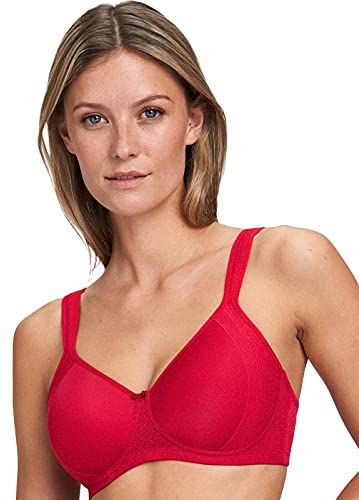 Milano Reggiseno Imbottito, Carminio, 4A Donna