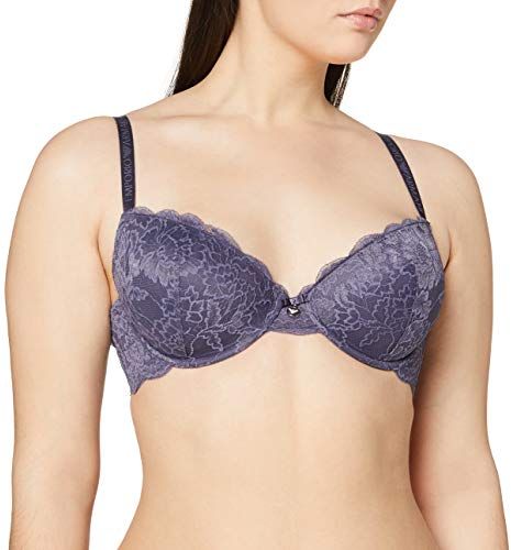 Underwear Padded Bra Reggiseno Push up, Malva-Mauve, 36B Donna