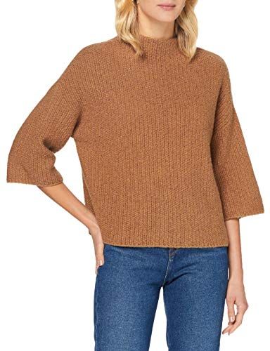 Sweater H/s Maglione, Orange 902, L Donna