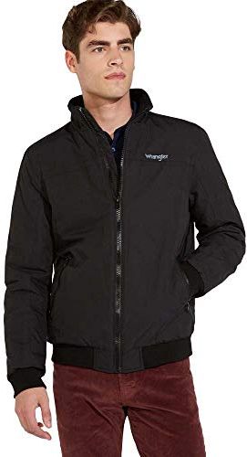 Bomber Jacket, Nero (Black 100), X-Large Uomo