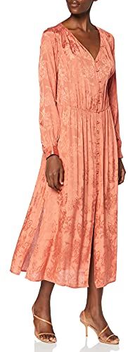 Tia Long Dress Vestito, Arancione (Terracotta), 44 (Taglia Produttore: Large) Donna