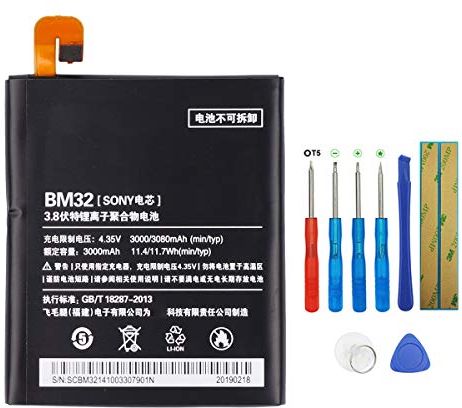 BM32 - Batteria compatibile con Xiaomi Mi 4 con strumenti