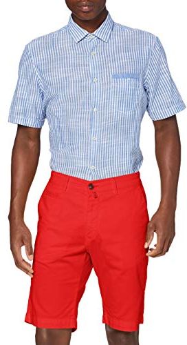 Bermuda Cotton Pantaloncini, Rot, 31 Uomo