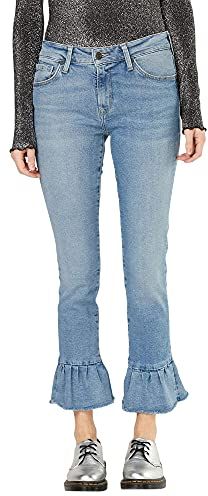 Adriana Ankle Jeans Skinny, Blu (Mid Frill Denim 24886), 29 W Donna