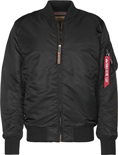 168100-3-l Bomber, Nero (Black 3), Large Uomo