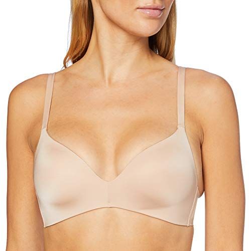 Soutien-Gorge Triangle Sans Armature Invisifree Reggiseno, Nuova Pelle, 95B Donna