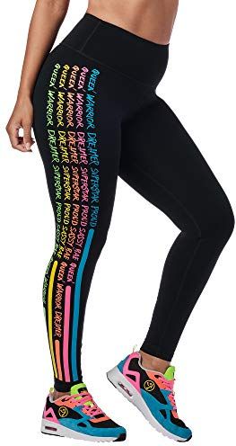 Comfy Elastici Fitness Leggings a Vita Alta Fitness Pantaloni Donna da Allenamento, Bold Black C, XS