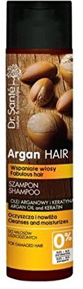 Argan Shampoo per capelli danneggiati con cheratina 250 ml