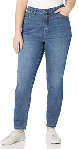 Plus Size Skinny Jean Jeans, Lavaggio Medio, 24 Regular