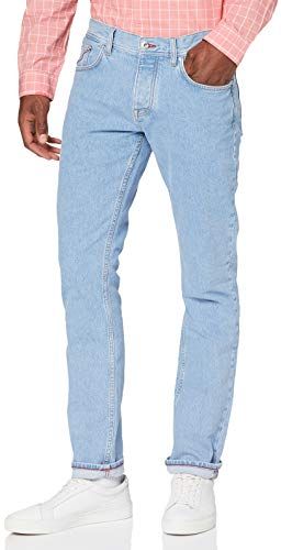 Uomo, Pantaloni, Slim Bleecker Str Vilas Indigo, Denim, W32 / L34