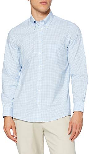 DS OG Ni SBCLTH PBD Mil GingLtBlue Camicia Casual, Blu (Light/Pastel Blue 455), Medium (Taglia Produttore:15H 33) Uomo