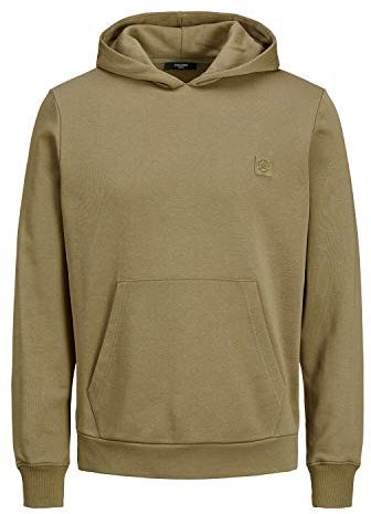 Jprblastudio Sweat Hood Noos Felpa con Cappuccio, Dark Coat Khaki, XL Uomo