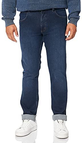 Fit Jeans Slim, Blu (Blue Black 361), 40W / 34L Uomo