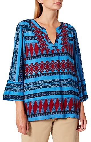 342728 Camicia da Donna, Blu Lago, XXL