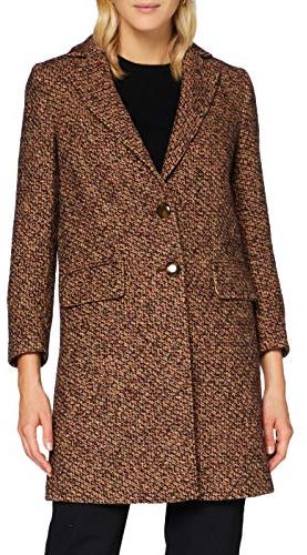 Coat Cappotto, Multicolore 903, 48 Donna