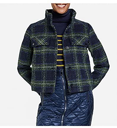 Outdoorjacke Nicht Wolle Giacca, Motivo Dark Lake, 46 Donna