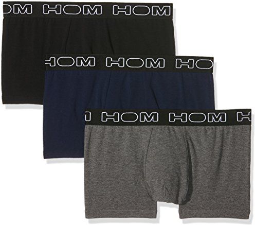 Uomo - Boxer Briefs 3-Pack 'Boxerlines' - Slip Intimo Mutande - Black/Navy/Grey Mel - Taglia 2XL