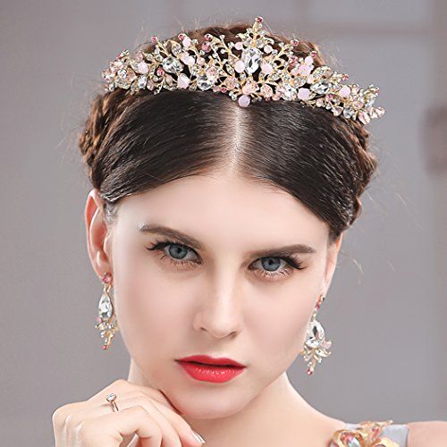 bridal wedding Crown orecchino per donne e ragazze