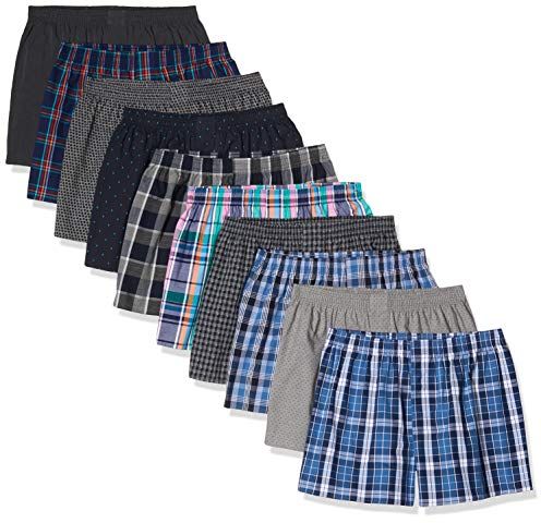 Boxershorts, 10er Pack Boxer, Multicolore (Classic Multicolour 5 C-10-5), XX-Large, Pacco da 10