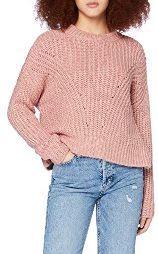 Sweater Maglia di Tuta, Blush, XL/Donna
