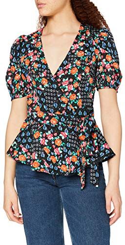 Marchio Amazon - find. Top a Portafoglio Donna, Nero (Black), 42, Label: S