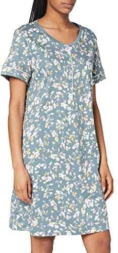 Garden Nights Maglia Lunga da Notte, Eucalipto, L Donna