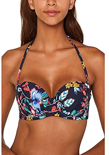 Jasmine Beach Pad.Bra Reggiseno Bikini, Blu (Ink 415), 5D (Taglia Unica: 42 D) Donna