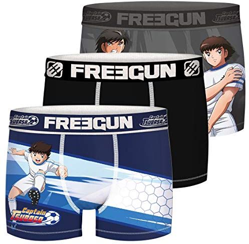 Captain Tsubasa Et Kojiro Fg/tsu/am/1/pk3 Intimo, P1, Large (Pacco da 3) Uomo