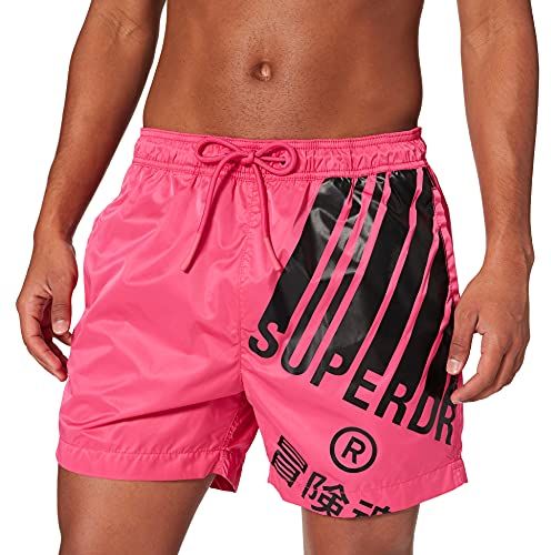 Energy Graphic Swim Short Pantaloncini da tavola, Rosa Shocking, M Uomo