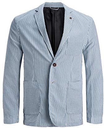 JPRBLAKAYDEN Blazer Giacca Elegante da Lavoro, Light Blue, 50 Uomo