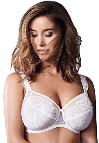 Selma Non-Padded Wired Bra, White, 1F