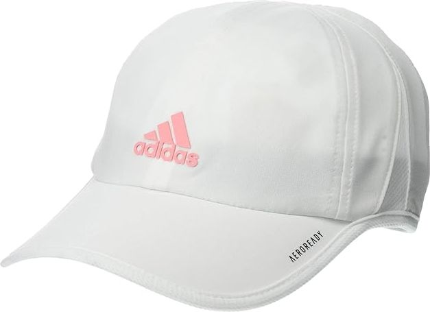 Decision Structured Adjustable Cap (Little Kids/Big Kids) (White/Glory Pink) Caps