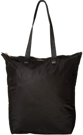 Voyageur Just In Case North/South Tote (Black) Handbags